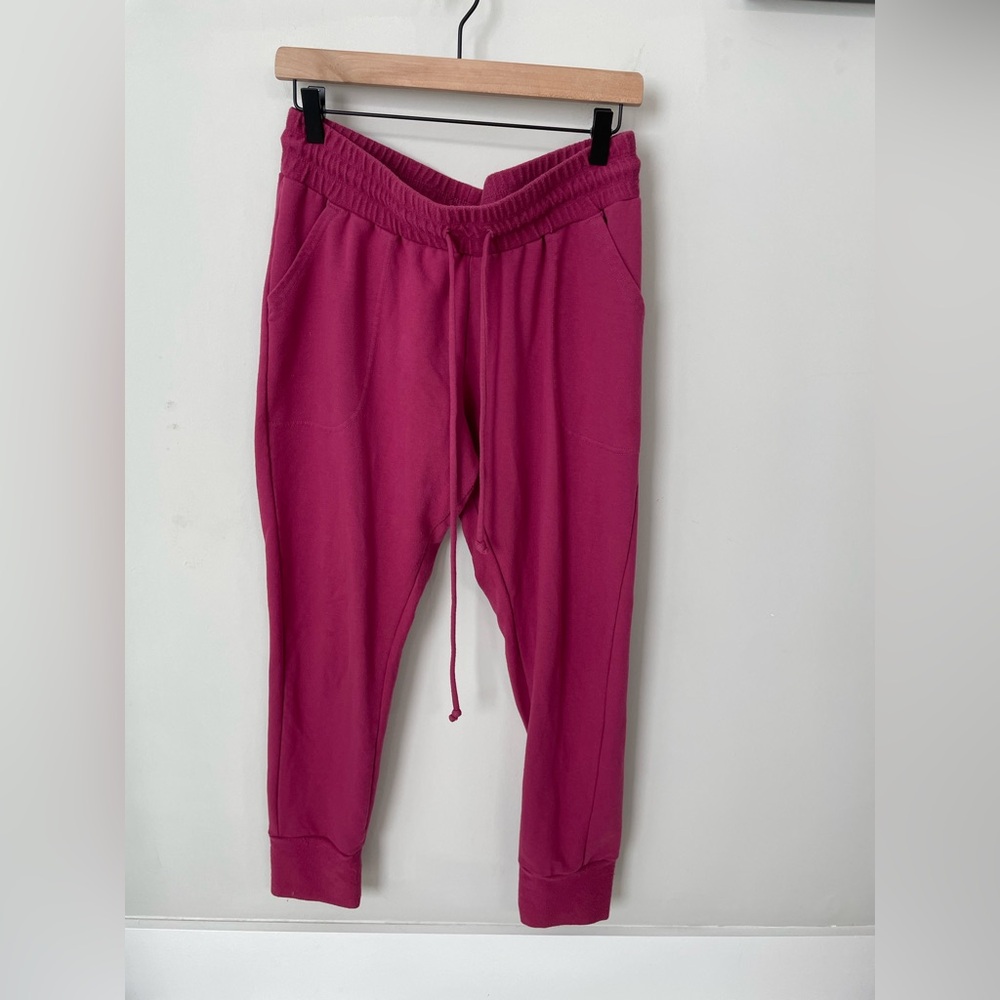 Free People FP Movement Sunny Skinny Jogger
Sweatpants Size Large Pink Casual 21 - Picture 2 of 7